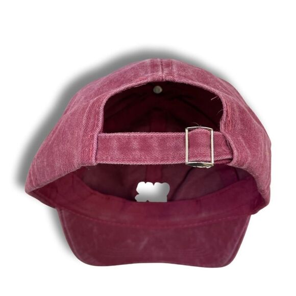Vivian Roe “Good Vibes” Vintage Washed Distressed Baseball Cap - Picture 5 of 7